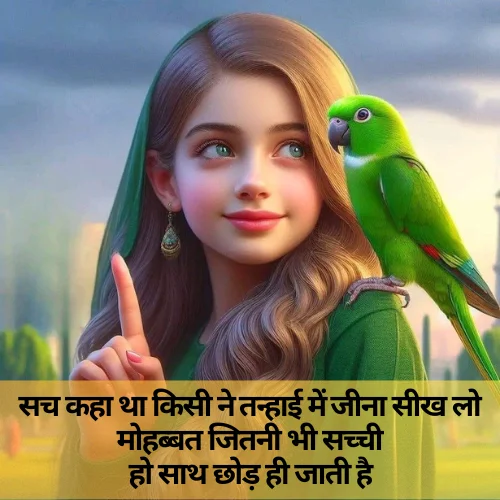 Alone  Shayari on Life