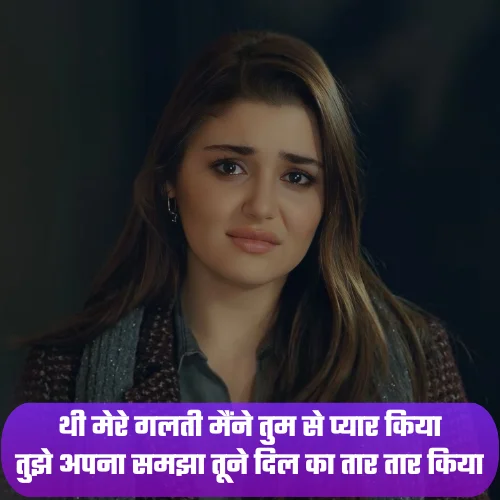 Breakup Shayari in Hindi 2 Line