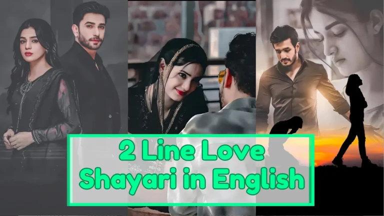 2 Line Love Shayari in English