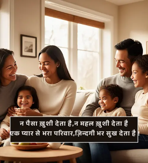 Happy Family Shayari