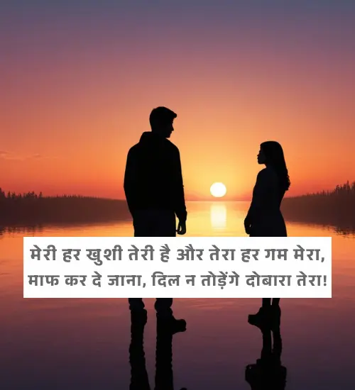 Love Sorry Shayari