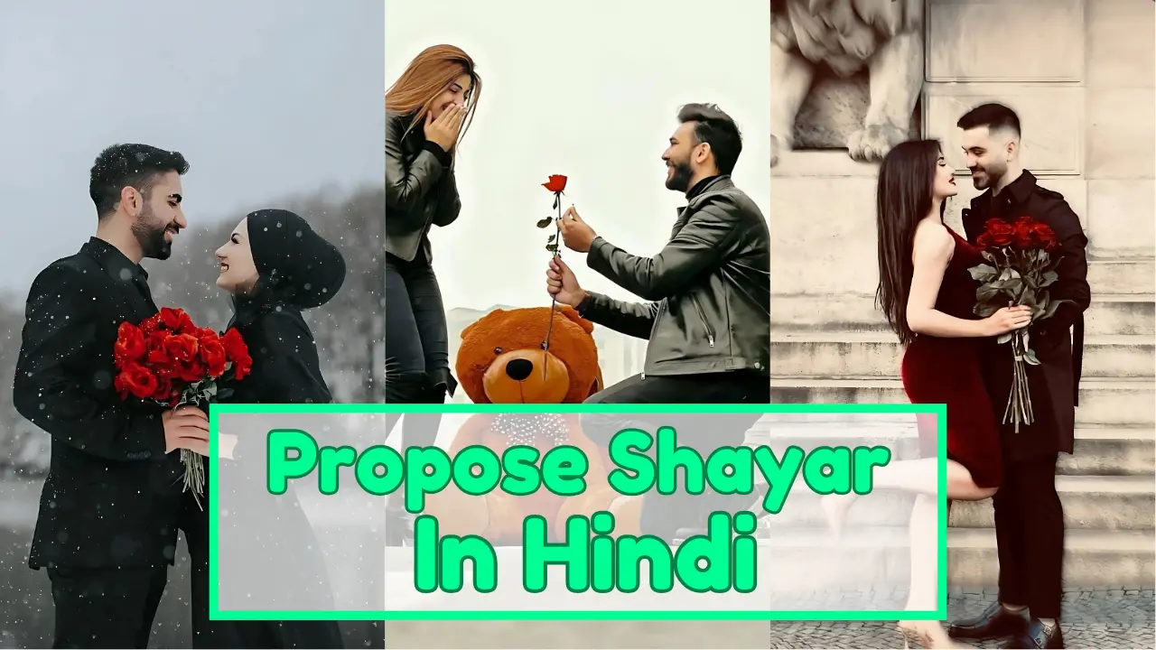 Propose Shayari